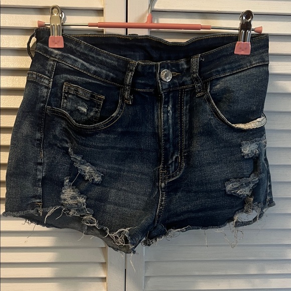 SHEIN Pants - #1262** Distressed Denim Women Shorts
